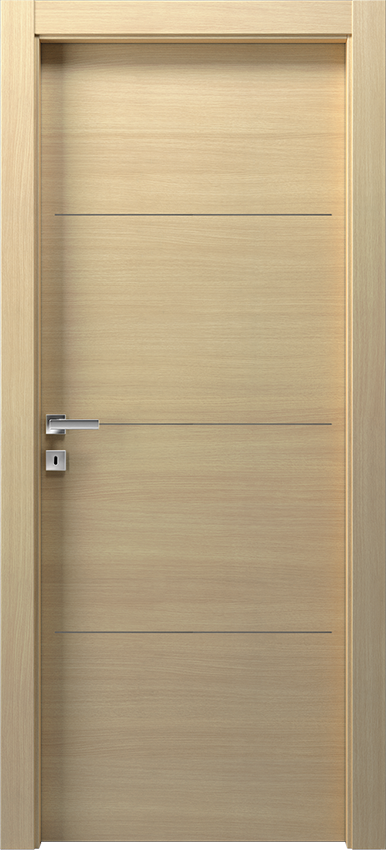 Interior swinging door TRINIA 1L3F, Avio - Bleached oak - Gidea