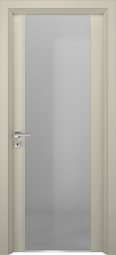 Interior swinging door VASTA 1V2021 - Pergamena laminato - Gidea