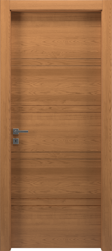 Interior swinging door 8/R, Mirawood - Oak bleached - Garofoli