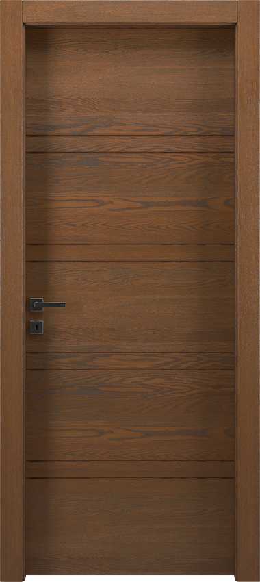 Interior swinging door 8/R, Mirawood - Oak earth - Garofoli