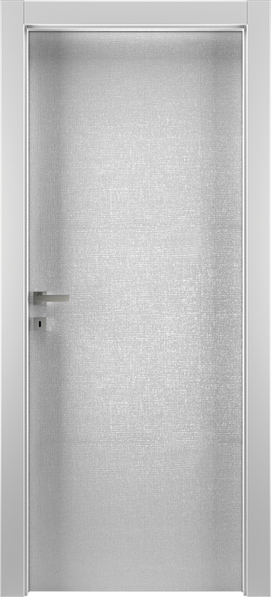 Interior swinging door LON 1L, No Limits - White texture trama - Gidea