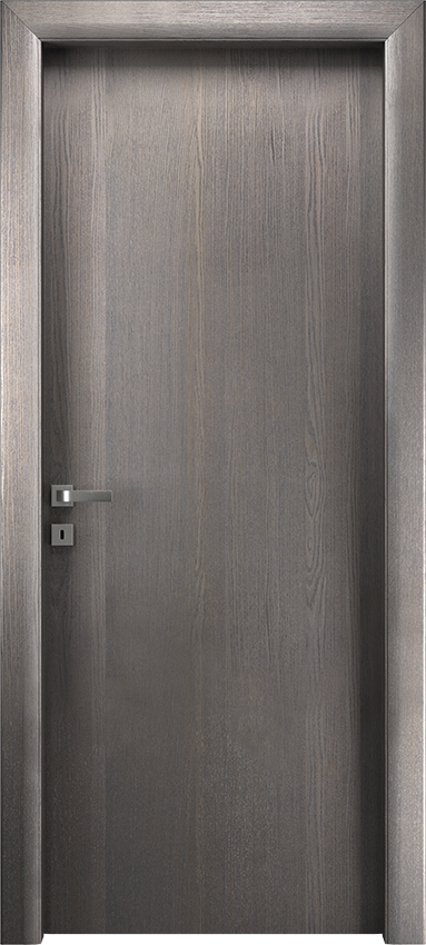 Interior swinging door ZERONDA 1/L, Io di Garofoli - Oak stone - Garofoli