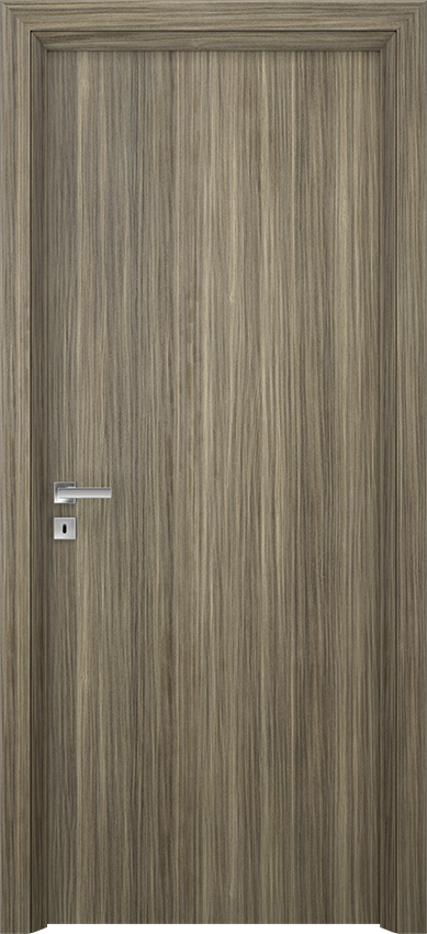 Interior swinging door NOA 1L - Mandorlo roccia laminato - Gidea