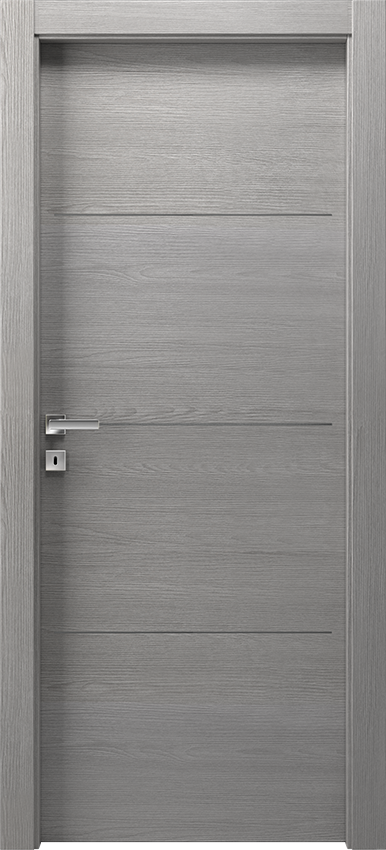 Interior swinging door TRINIA 1L3F, Avio - Grey elm - Gidea