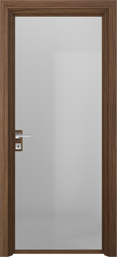 Porte intérieure battante LIVIA 1VT - Mandorlo ribes laminato - Gidea