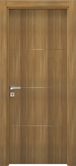 Interior swinging door BRIO 1L3F, Xonda - Blonde walnut - Gidea