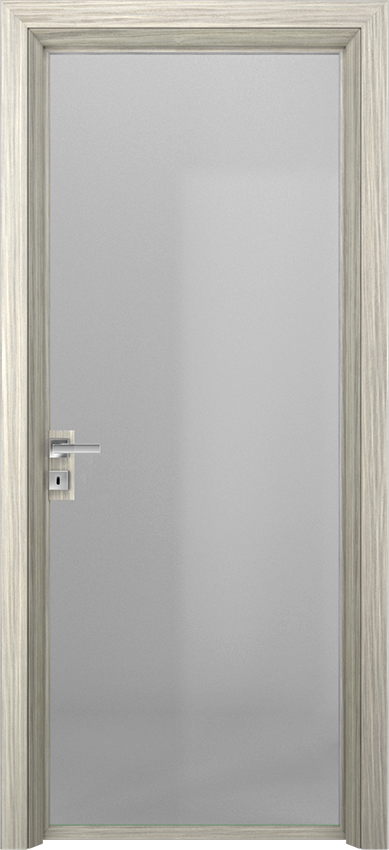 Interior swinging door LIVIA 1VT - Mandorlo cenere laminato - Gidea