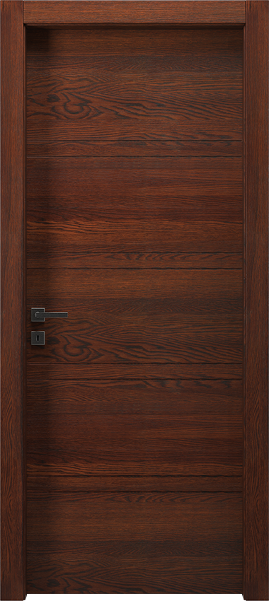 Interior swinging door 8/R, Mirawood - Oak wenge' - Garofoli