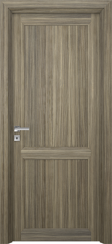 Interior swinging door DUSIA 2PA - Mandorlo roccia laminato - Gidea