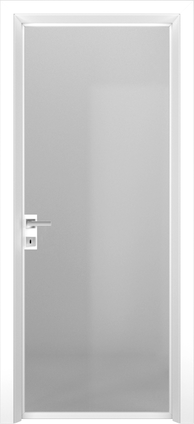 Interior swinging door LIVIA 1VT - White - Gidea