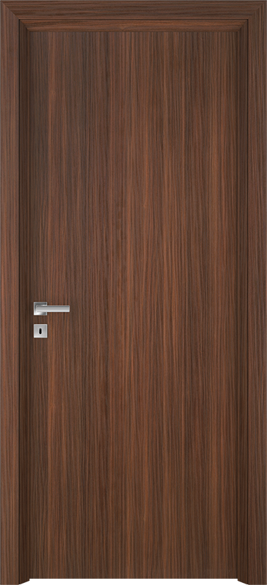 Interior swinging door NOA 1L - Mandorlo ribes laminato - Gidea