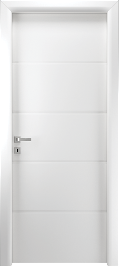 Interior swinging door ROSIA 4/R/2003, Io di Garofoli - White lacquered - Garofoli