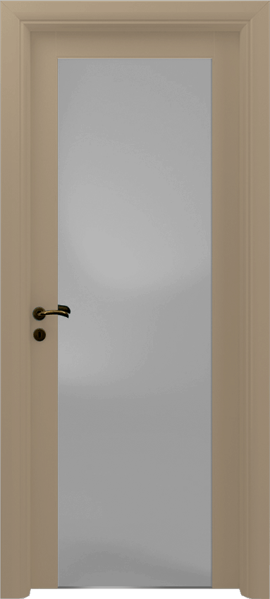 Interior swinging door AITA 1/V/2001, Sublimia - Dove grey lacquered - Garofoli