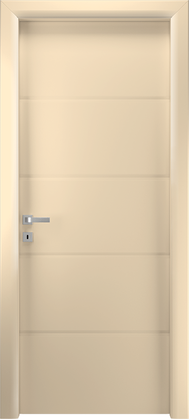 Interior swinging door ROSIA 4/R/2003, Io di Garofoli - Ivory lacquered - Garofoli