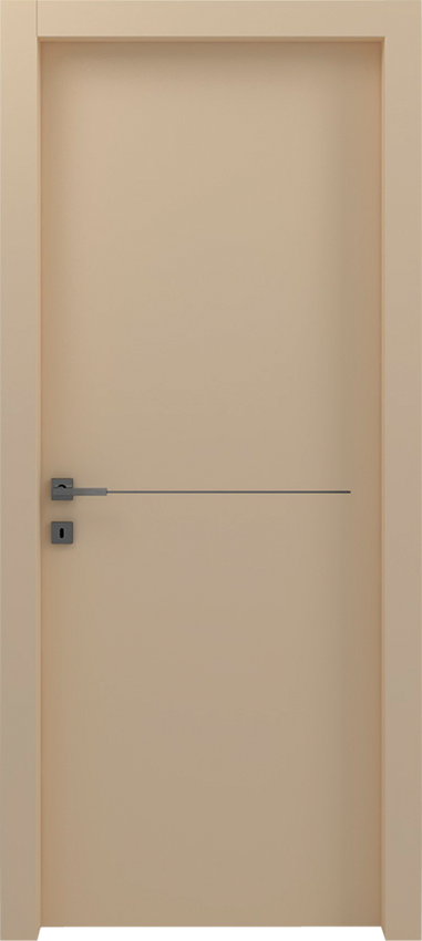 Interior swinging door ROTIA 1/L/1/F, Gdesigner - Ivory lacquered - Garofoli