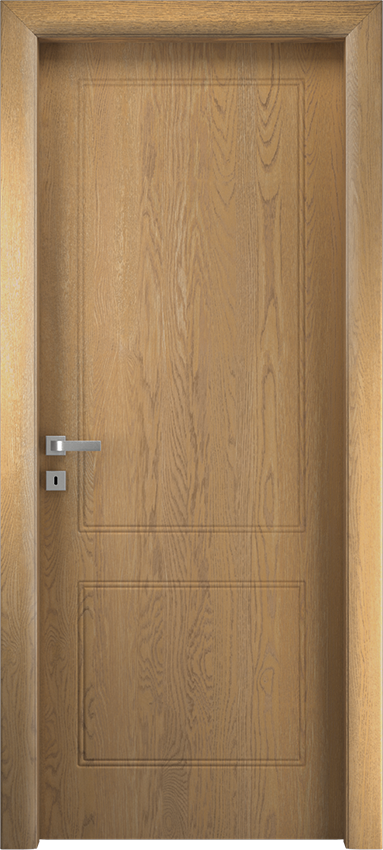 Interior swinging door BIONDA 2/B, Io di Garofoli - Silk oak - Garofoli