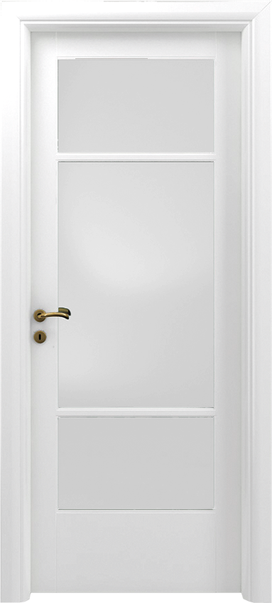 Interior swinging door DUCCIO 3/V/99, Sublimia - White lacquered - Garofoli