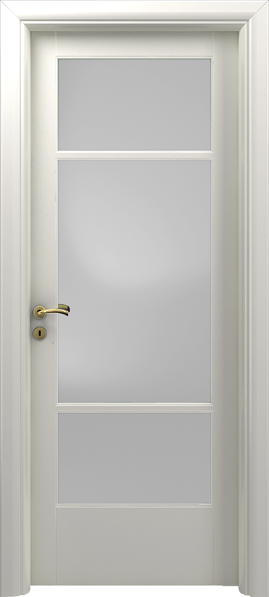 Porte intérieure battante DUCCIO 3/V/99, Sublimia - Ral 9010 - Garofoli