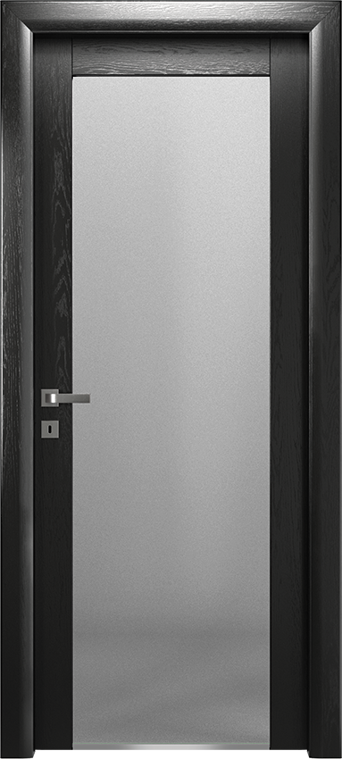 Interior swinging door 1/V/2001, Io di Garofoli - Deep black oak - Garofoli