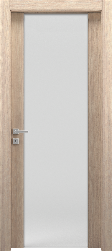 Porta da interni a battente 1/V/ST/2015, Mirawood - Rovere ice - Garofoli