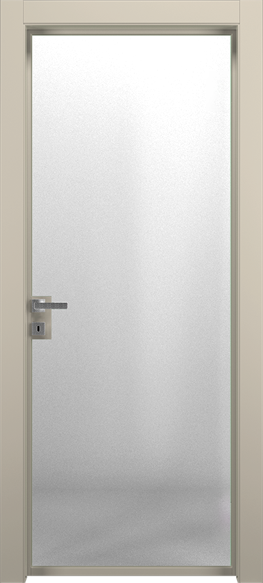 Porta da interni a battente IVE 1V, Patio - Laccato ral9001 - Garofoli