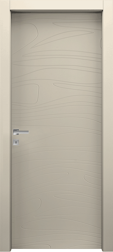 Interior swinging door MIDO 1/M, Miraquadra - Ral 9001 - Garofoli