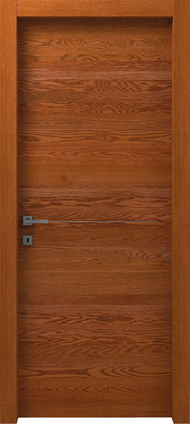 Interior swinging door ROTIA 1/L/1/F, Gdesigner - Oak teak - Garofoli