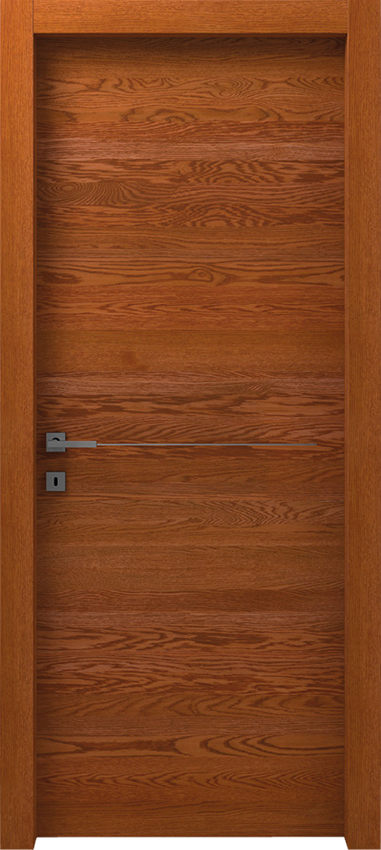 Interior swinging door ROTIA 1/L/1/F, Gdesigner - Oak teak - Garofoli