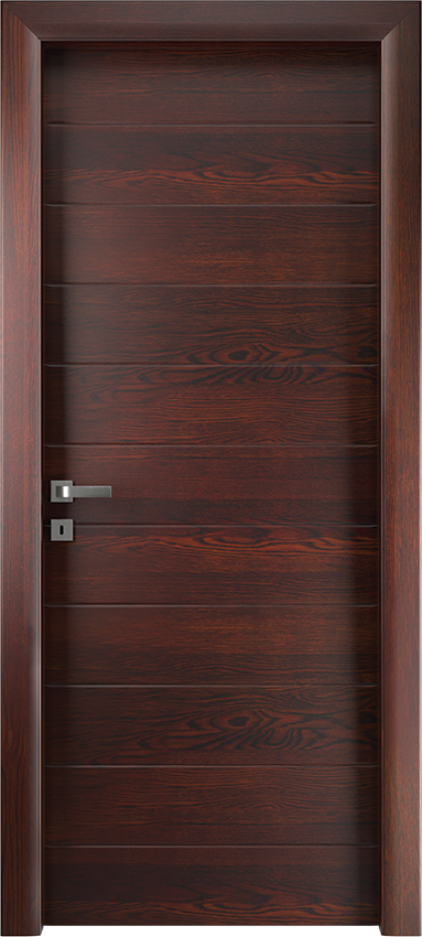 Interior swinging door DECA 10/INC, Io di Garofoli - Oak wenge' - Garofoli