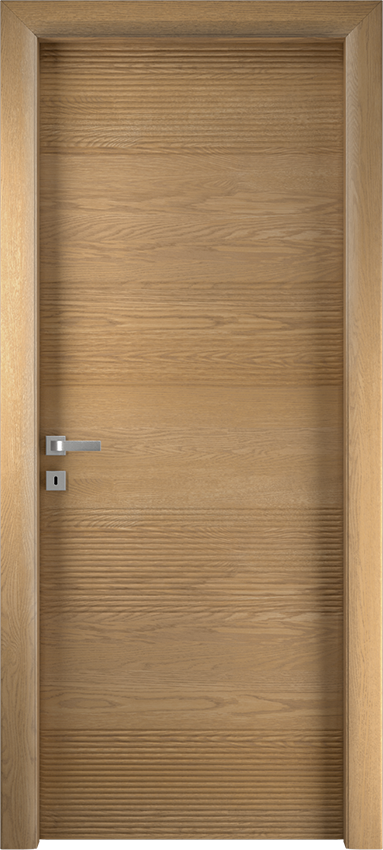 Interior swinging door PANONDA 4/D, Io di Garofoli - Silk oak - Garofoli