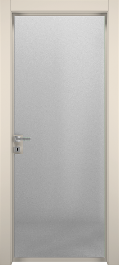 Interior swinging door IVE 1V 50, Milia - Ral 9001 - Garofoli