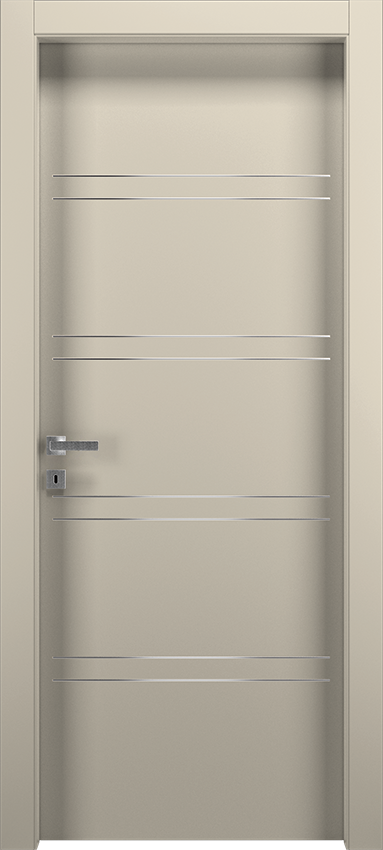 Interior swinging door LUTIO 8F, Patio - Ral 9001 - Garofoli