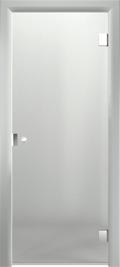 Interior swinging door TUTTOVETRO 1/T/V, Io di Garofoli - Ral 7035 - Garofoli