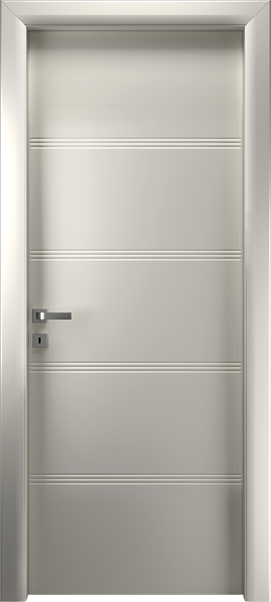 Interior swinging door QUADRONDA 4/O/3/INC, Io di Garofoli - Ral 9010 - Garofoli