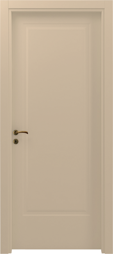 Interior swinging door CELSA 1/B, Mirabilia - Dove grey lacquer - Garofoli
