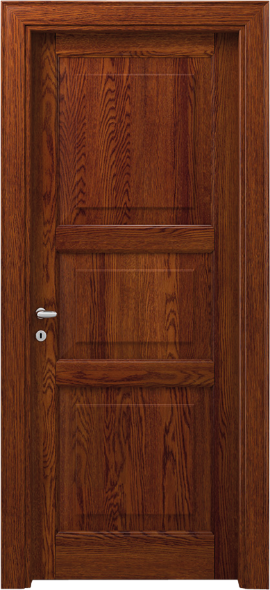 Interior swinging door 3/B, 110 e Lode - Chestnut oak - Garofoli