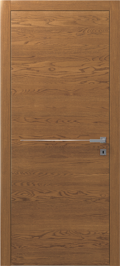 Interior swinging door SPATIO UNO 1/F, Poema - Oak bleached - Garofoli