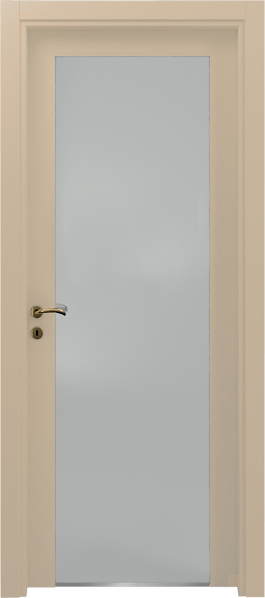 Interior swinging door TINA 1/V/2001, Mirabilia - Dove grey lacquer - Garofoli