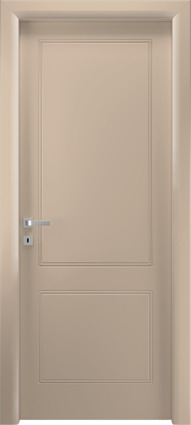 Interior swinging door BIONDA 2/B, Io di Garofoli - Dove grey lacquered - Garofoli
