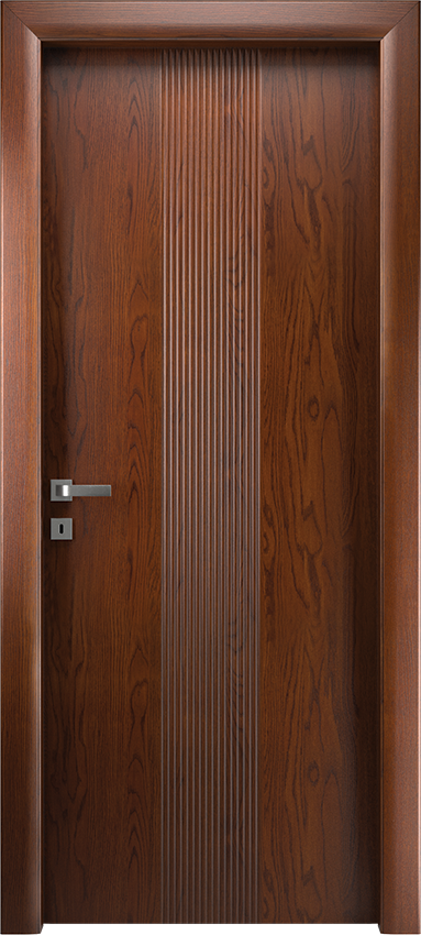 Interior swinging door PERONDA 1/D, Io di Garofoli - Oak tobacco - Garofoli