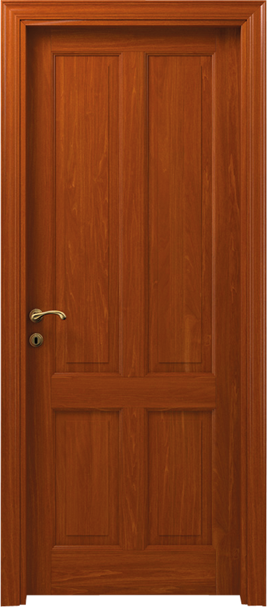 Interior swinging door 4/B, Classica - Satin finish - Garofoli