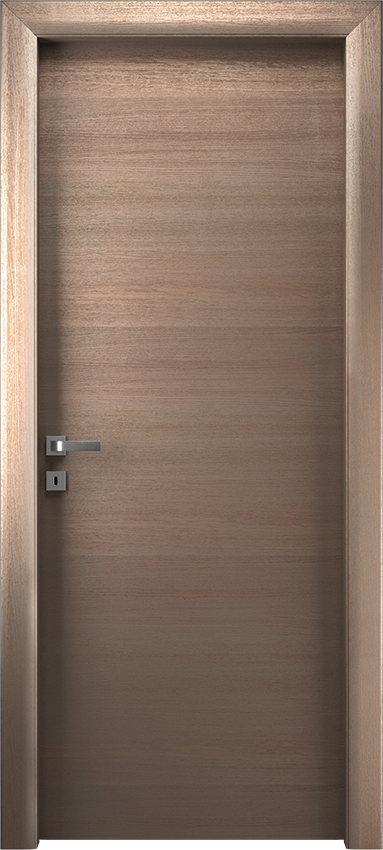 Interior swinging door ORONDA 1/L/O, Io di Garofoli - Oak clay grey - Garofoli