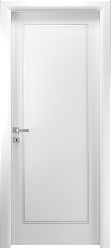 Interior swinging door UNIONDA 1/B, Io di Garofoli - White lacquered - Garofoli