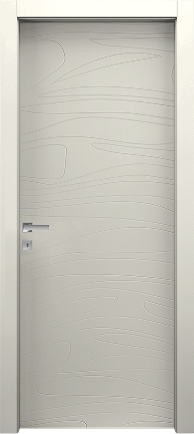 Interior swinging door MIDO 1/M, Miraquadra - Ral 9010 - Garofoli