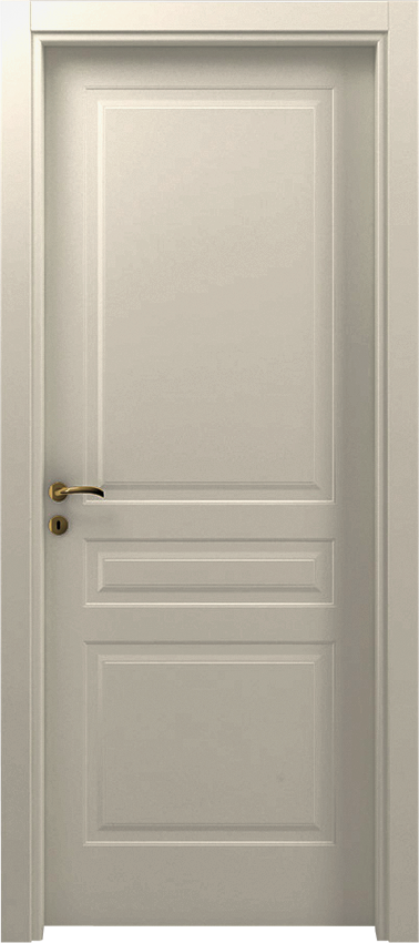 Porta da interni a battente LUTA 3/B, Mirabilia - Laccato ral9001 - Garofoli