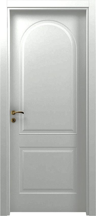 Porta da interni a battente PLEA 2/B/A, Mirabilia - Laccato ral7035 - Garofoli