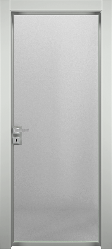 Interior swinging door IVE 1V 50, Milia - Ral 7035 - Garofoli