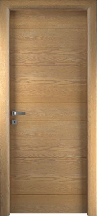 Interior swinging door DECA 10/INC, Io di Garofoli - Silk oak - Garofoli