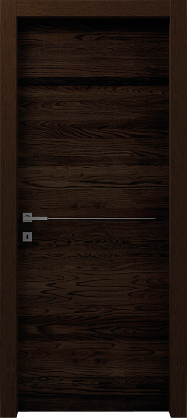 Interior swinging door ROTIA 1/L/1/F, Gdesigner - Oak grey - Garofoli