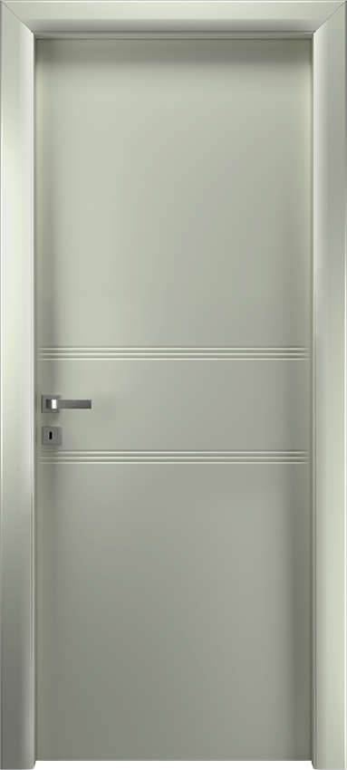 Interior swinging door DUEONDA 2/O/3/INC, Io di Garofoli - Ral 9001 - Garofoli